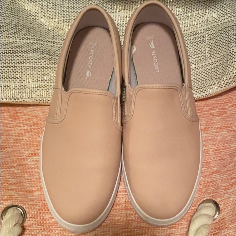 Lacoste
Tatalya Leather Slip-On Sneaker